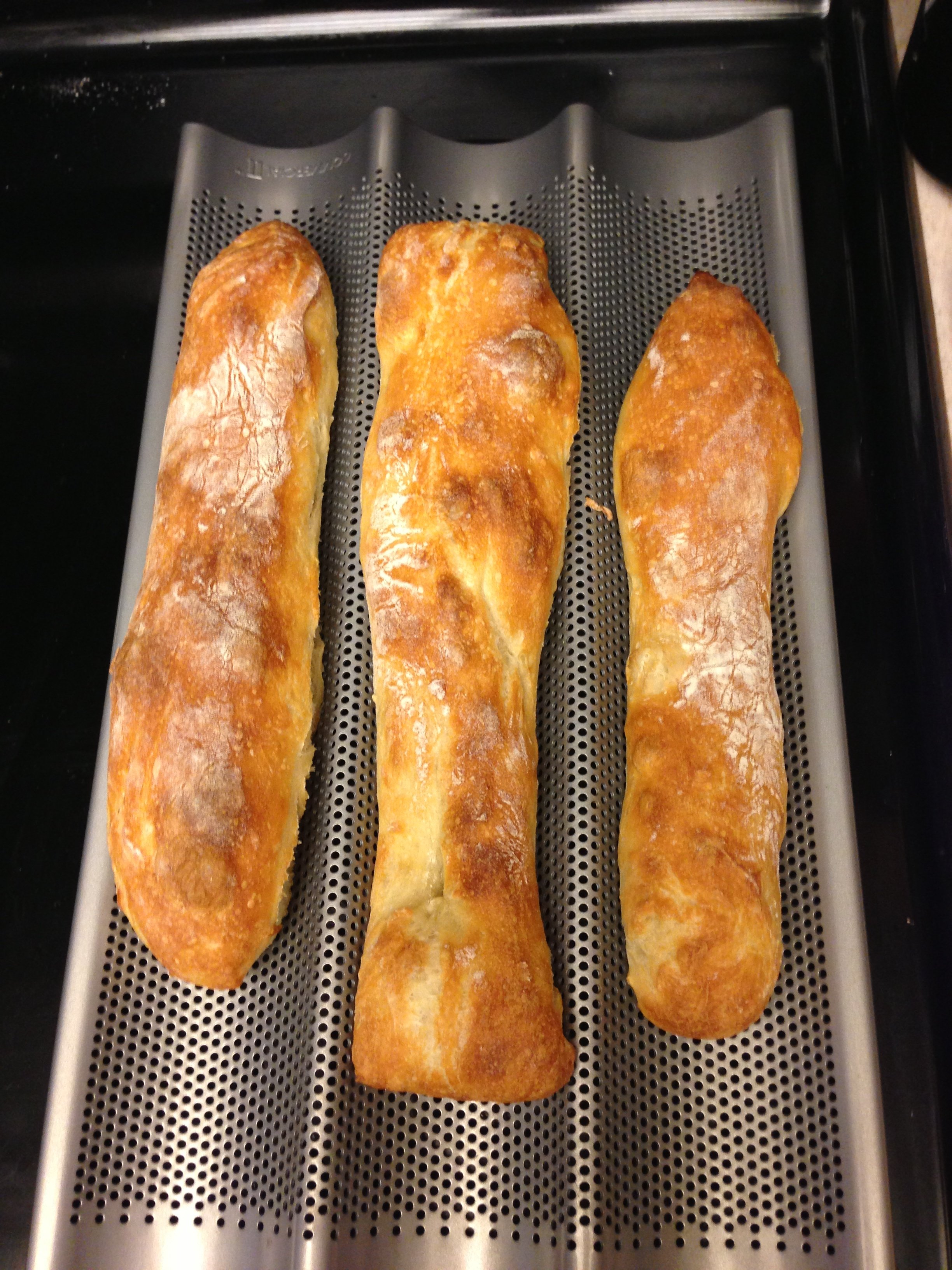 Final mini baguettes.